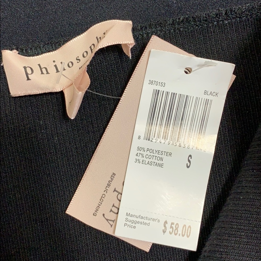 Philosophy Ribbed Pencil Skirt - Picture 10 of 14